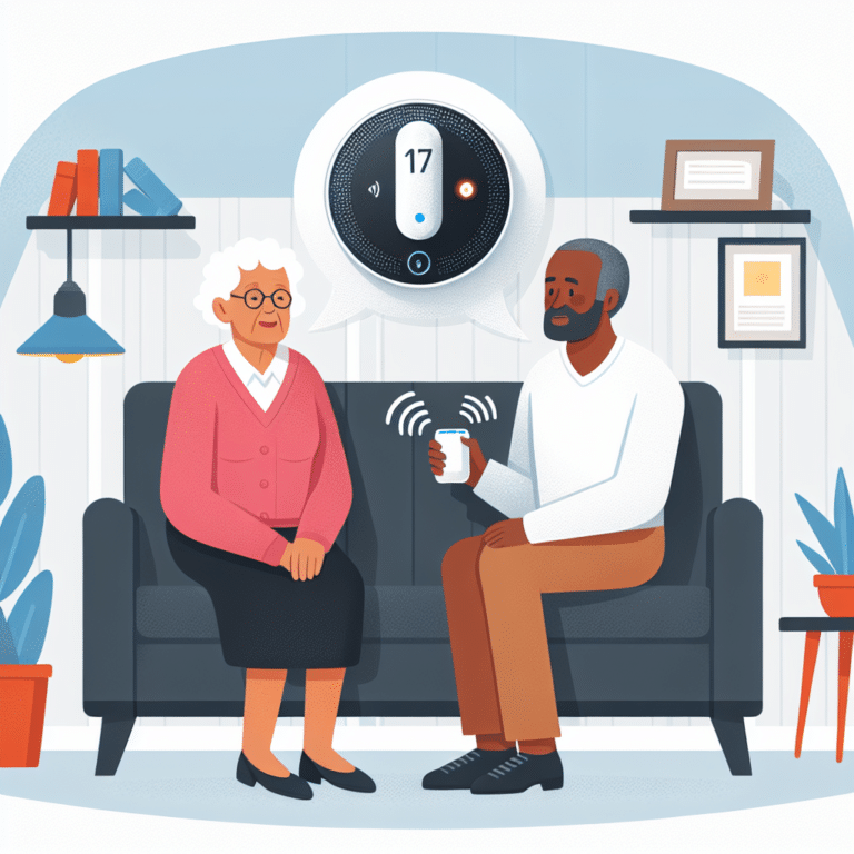  "Voice-controlled thermostats for seniors