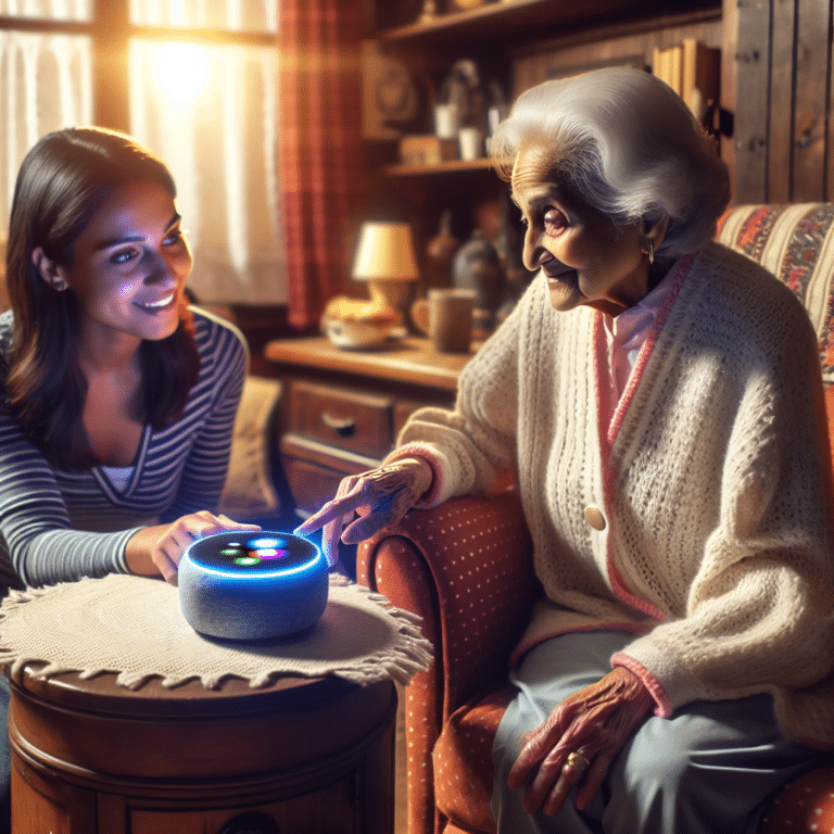  "Setting Up Voice-Activated Assistance for Seniors