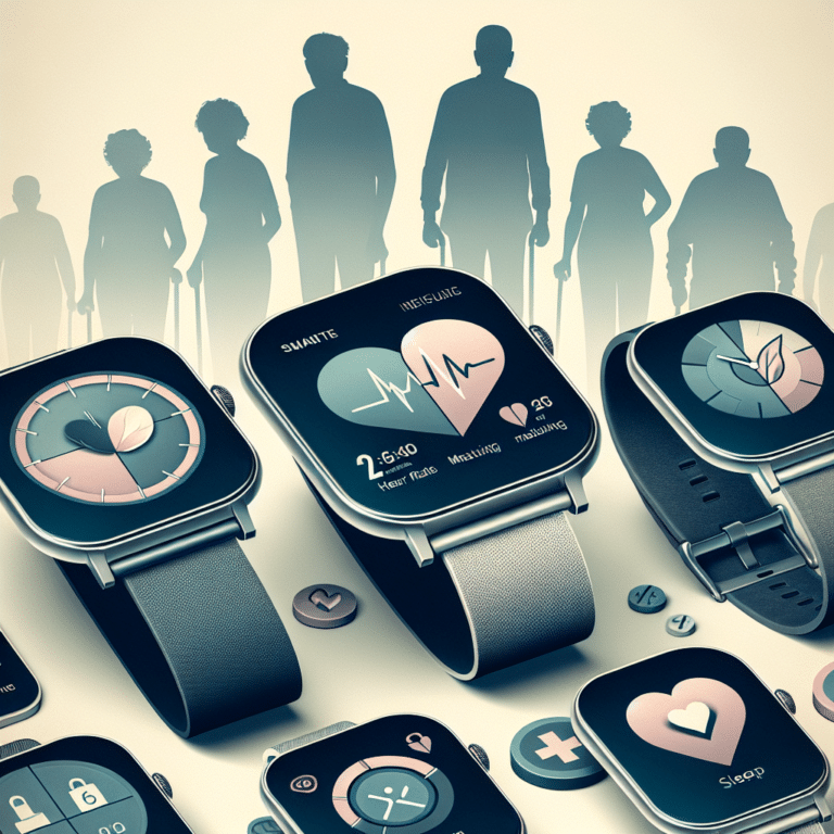  "Smart watches for elderly health tracking