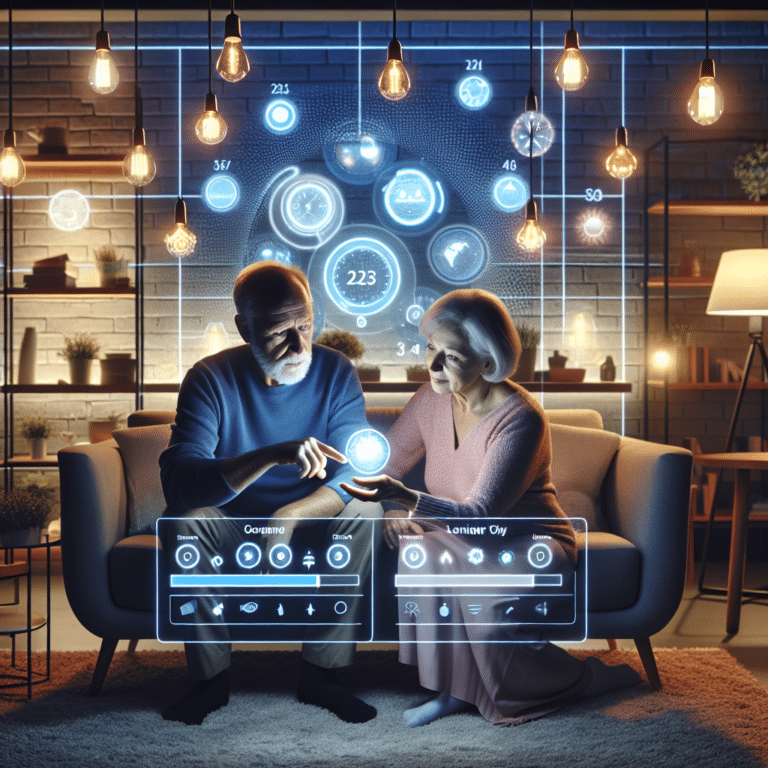 Innovative Home Light Scheduling for Older Adults
