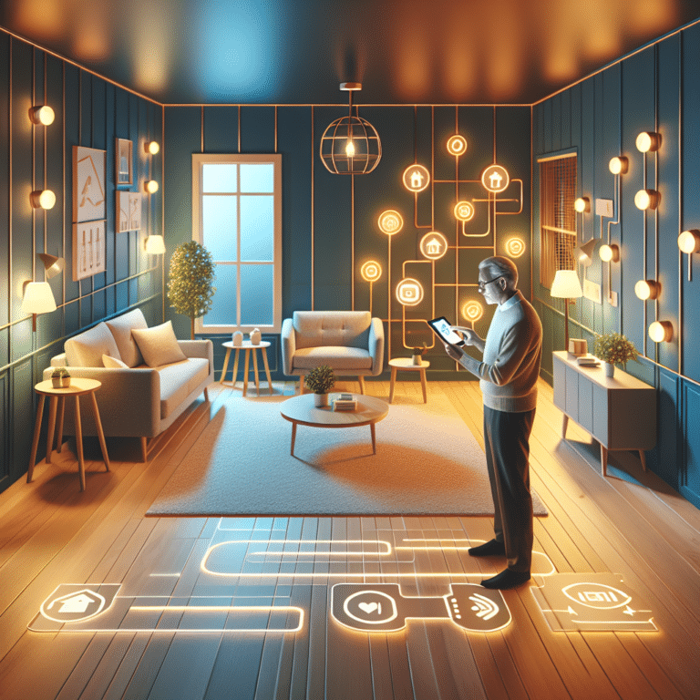 Scheduling Smart Lights for a Safer Home Environment for Seniors