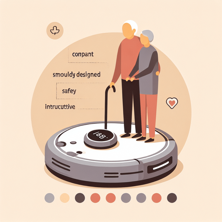 Simple Robotic Vacuum for the Elderly